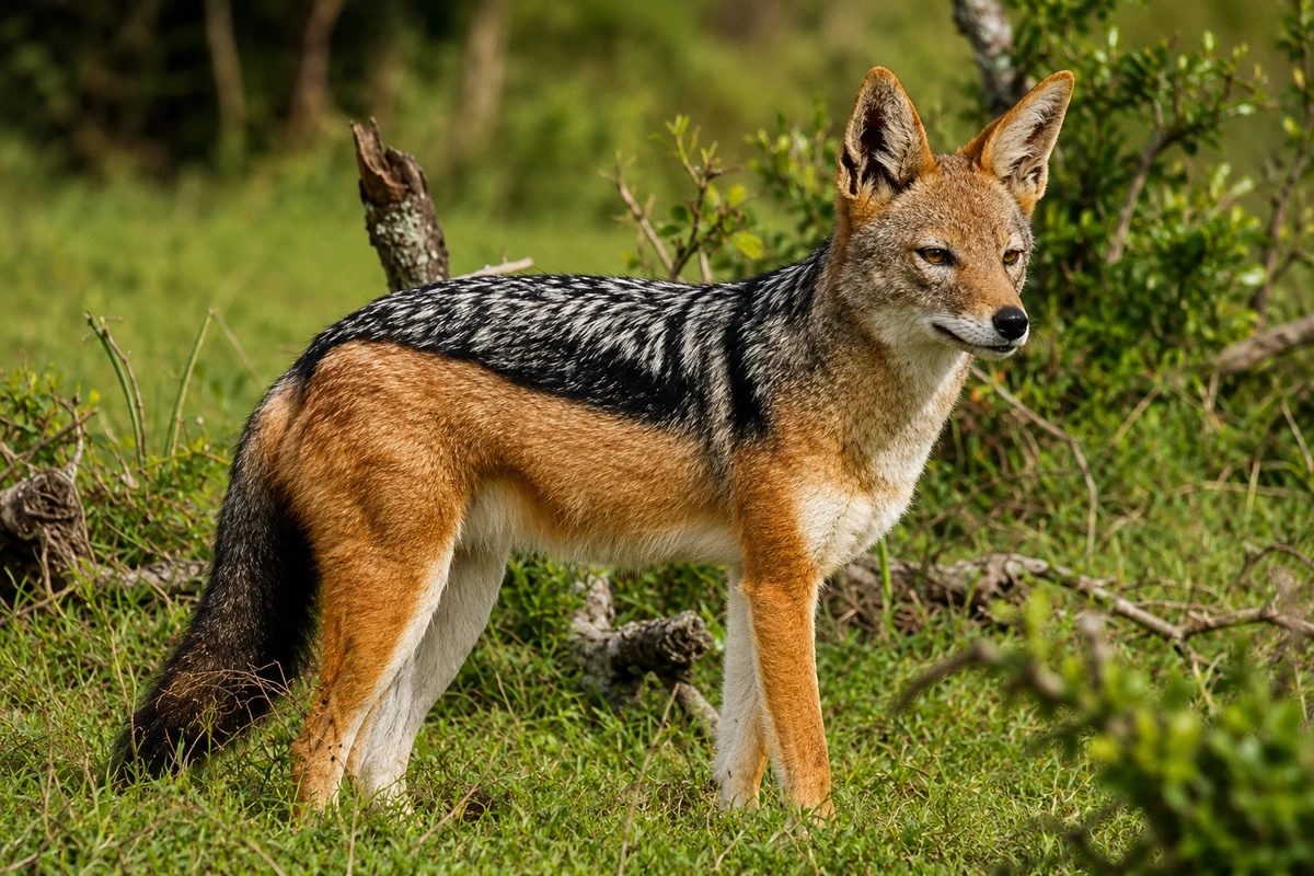 Black Backed Jackal